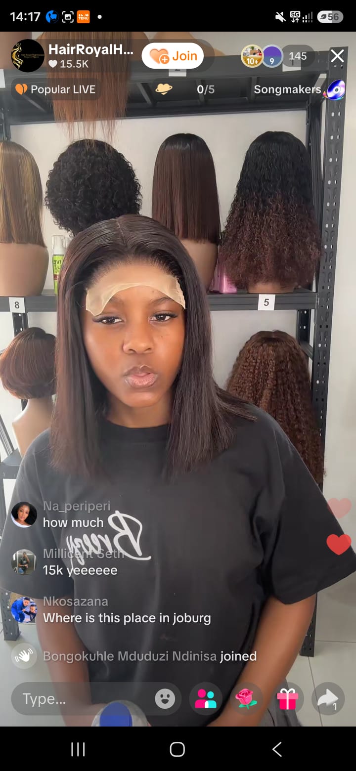 Raw 10inch 5x5 closure wig