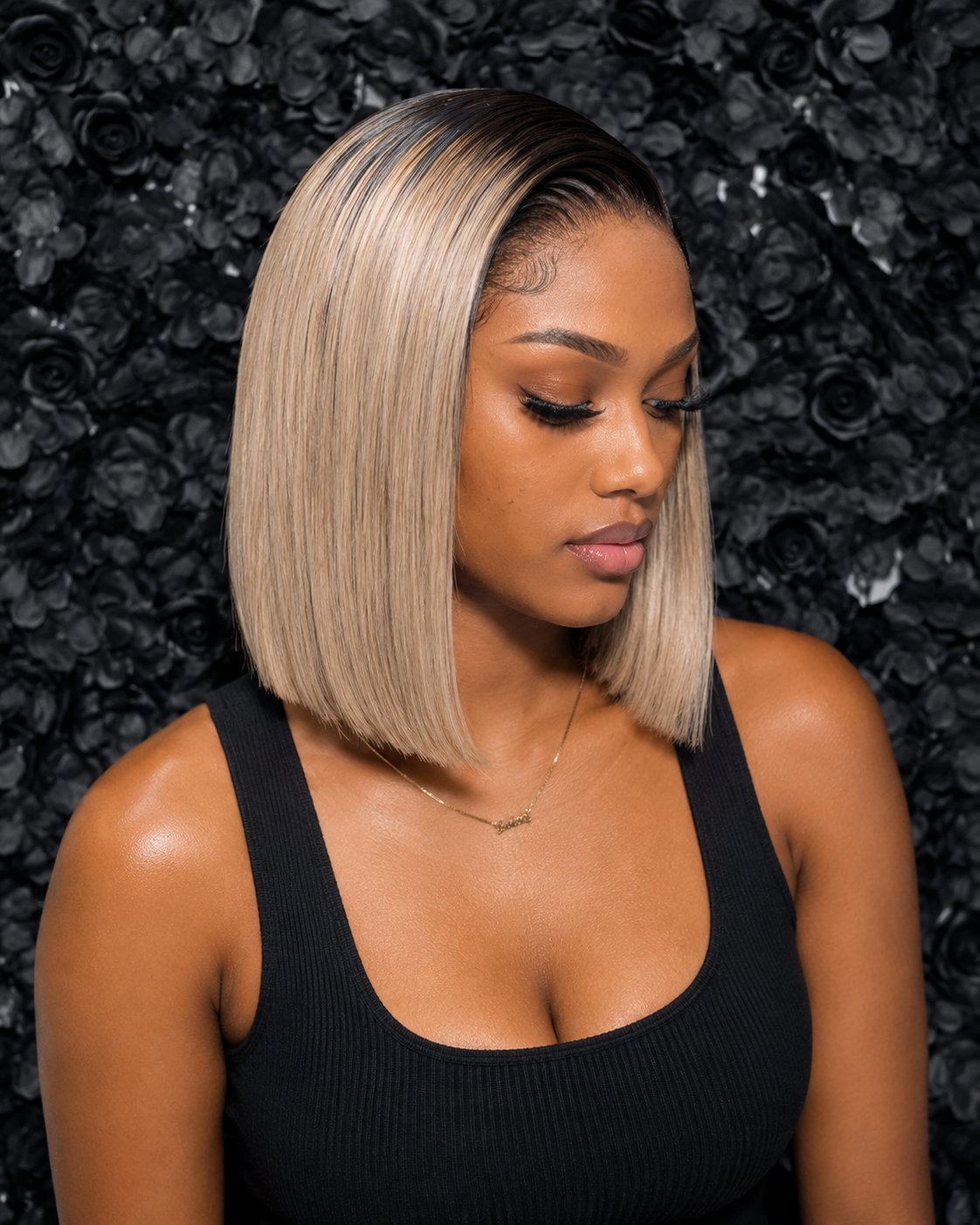 Brittany Ash Blonde Bob