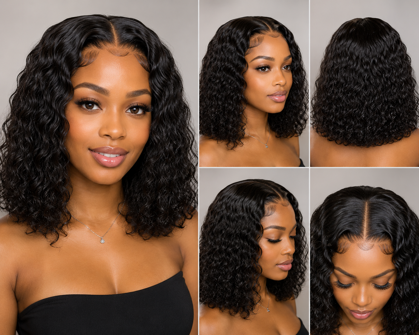 Charms 12inch curly wig