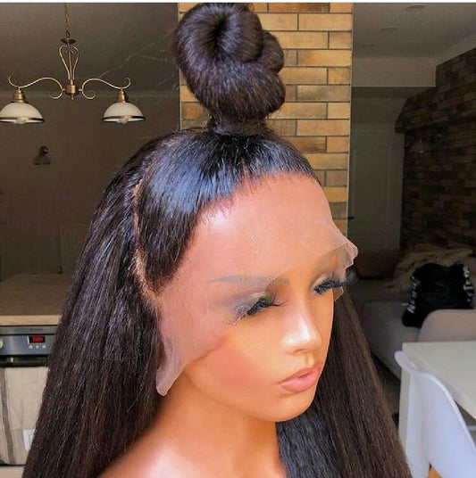 Thando kinky Straight Frontal Wig