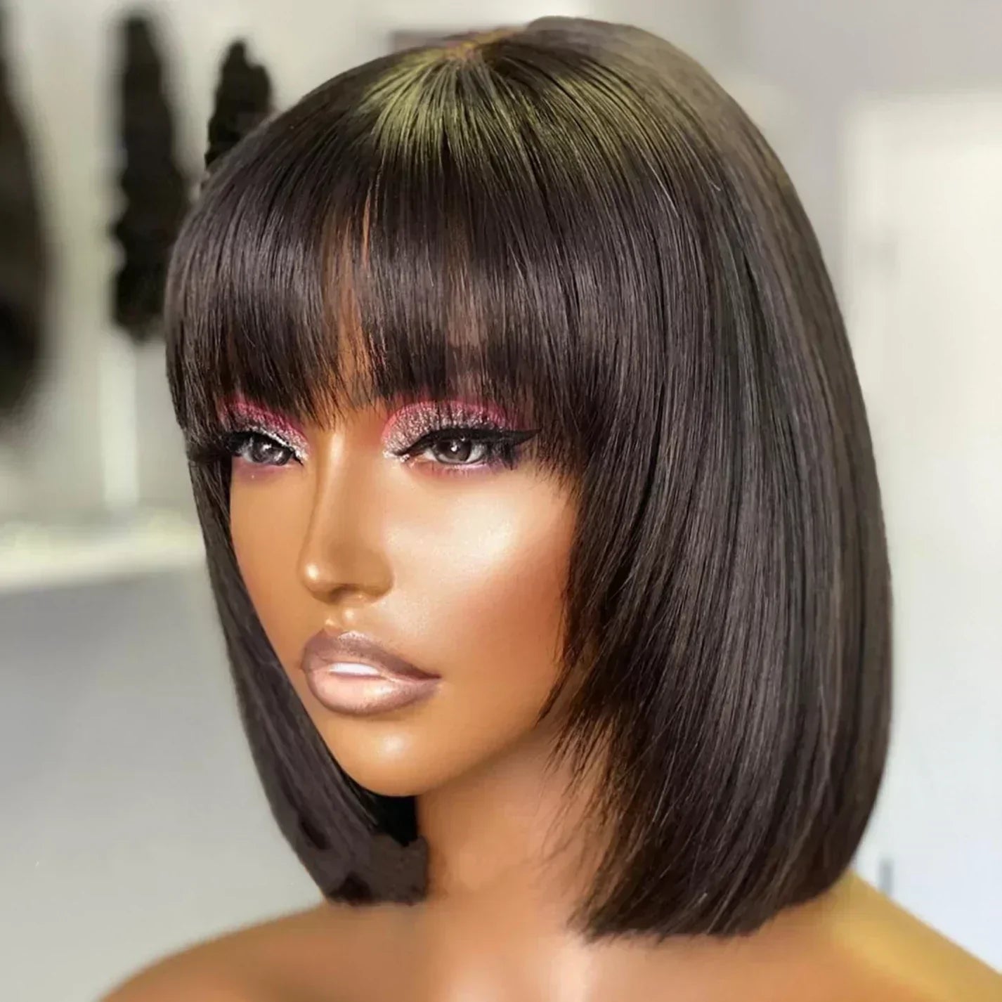 Rihanna Fringe Bob