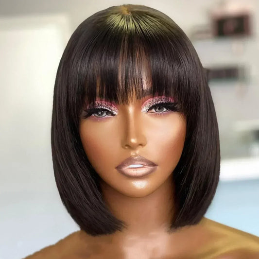 Rihanna Fringe Bob