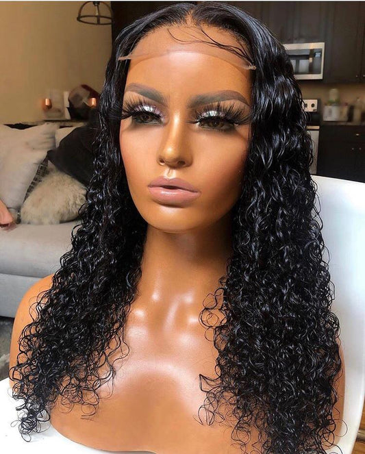 Water wave Curl 5x5 closure