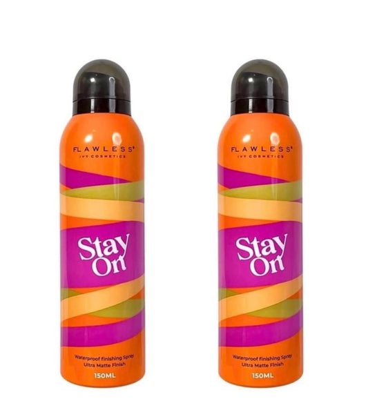 Flawless Ivy stay on- Ultra Matte Waterproof finishing Spray