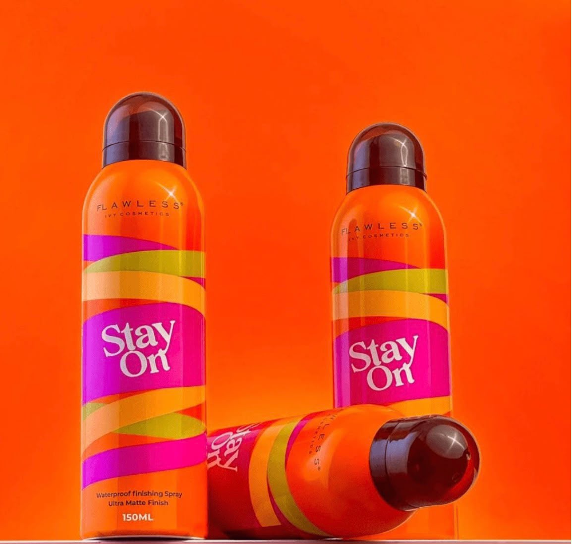 Flawless Ivy stay on- Ultra Matte Waterproof finishing Spray