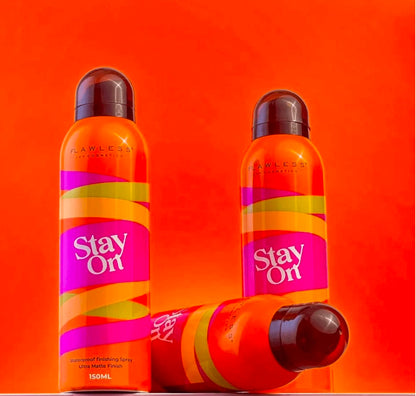 Flawless Ivy stay on- Ultra Matte Waterproof finishing Spray